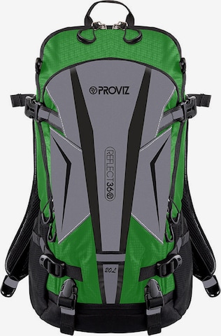 Proviz Backpack 'REFLECT360' in Green: front