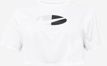 NIKE Performance Shirt 'Nike' in White: front