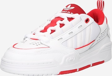 Baskets basses 'Adi2000' ADIDAS ORIGINALS en blanc : devant