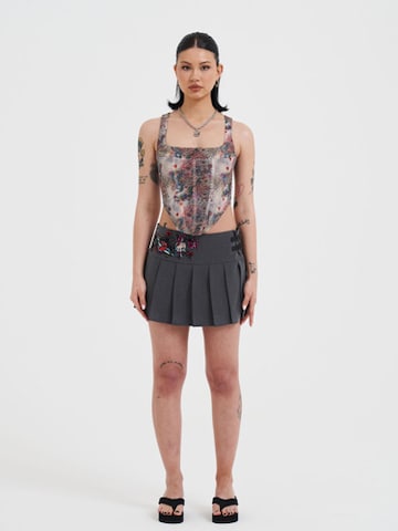 Fustă de la Ed Hardy pe gri