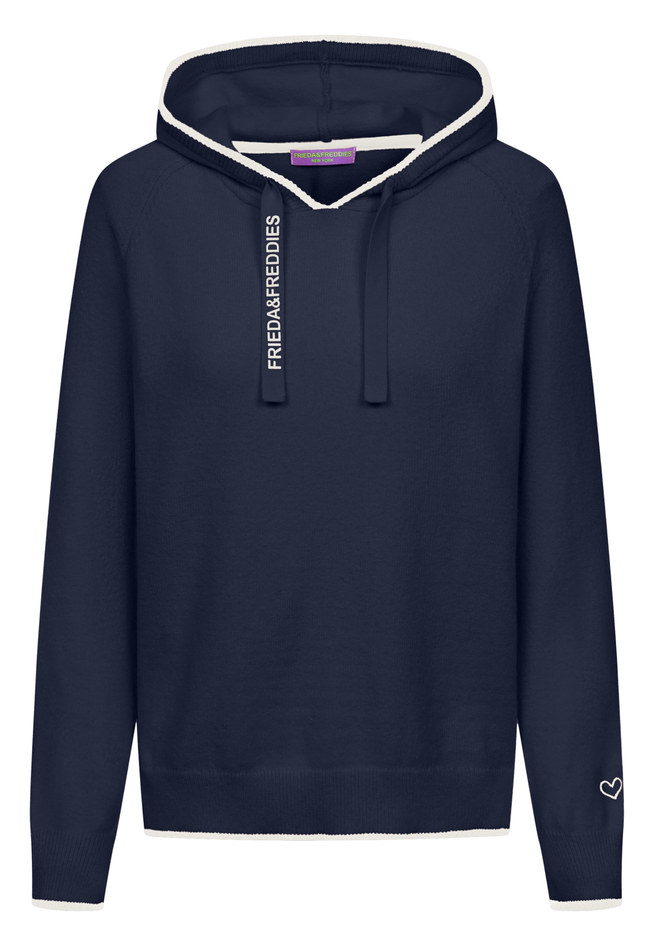 Frieda & Freddies NY Pullover in Blau: Vorderseite