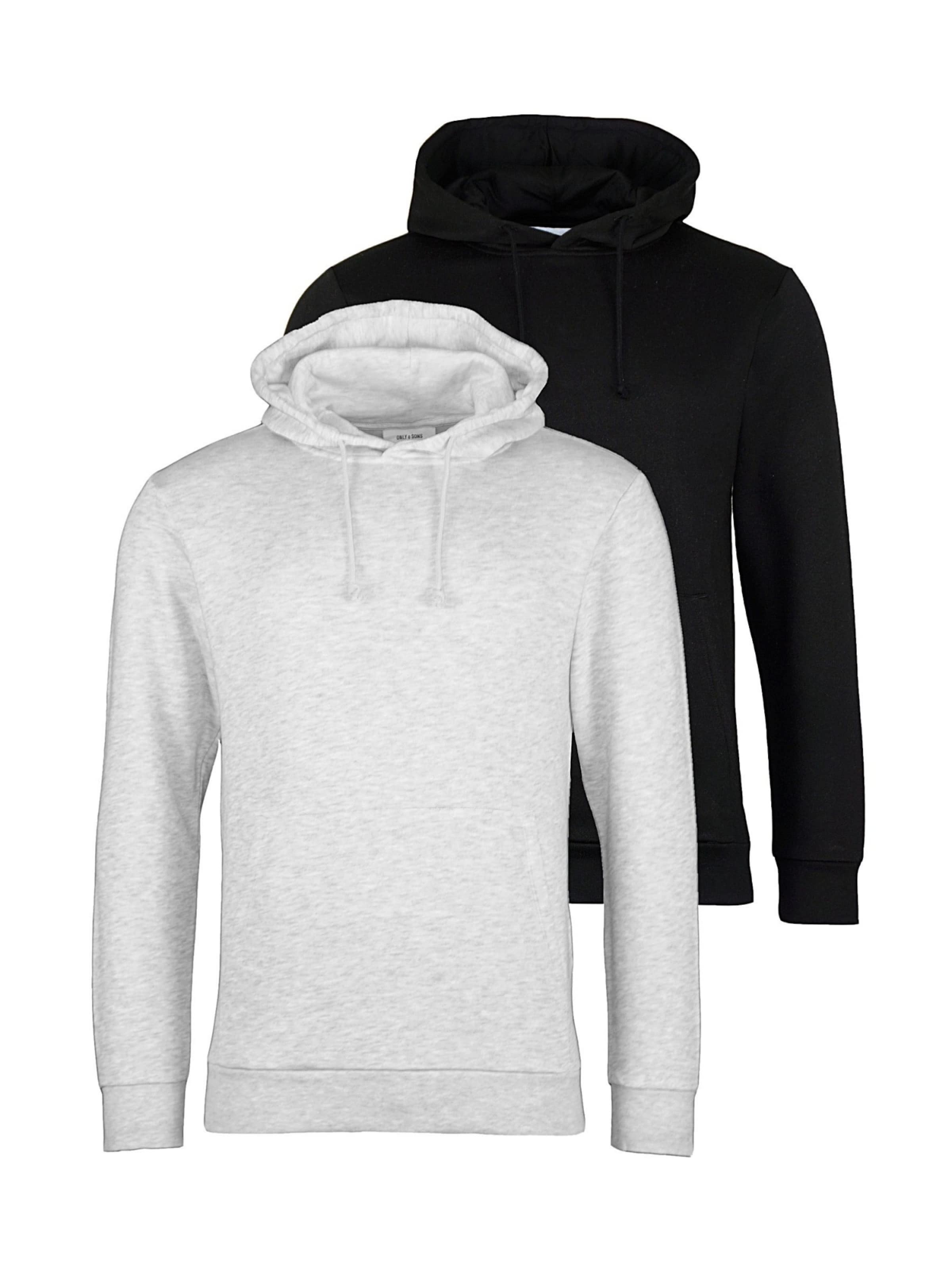 Only & Sons Sweatshirt 'ONLChase' in Grey: front