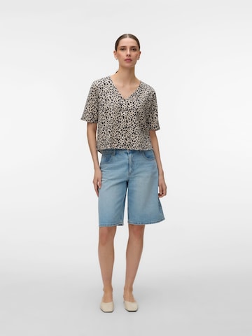 VERO MODA Bluse 'VMJESMILO' i grå