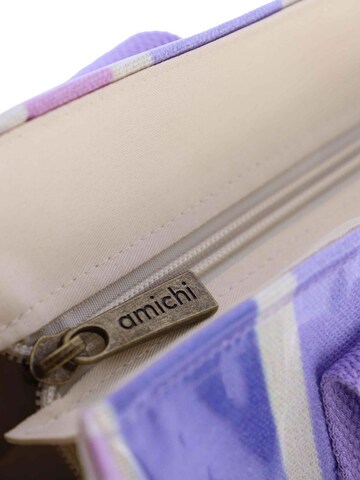 Amichi - Shopper 'Bolso de playa para mujer Palma de lona con cremallera' en Mezcla de colores