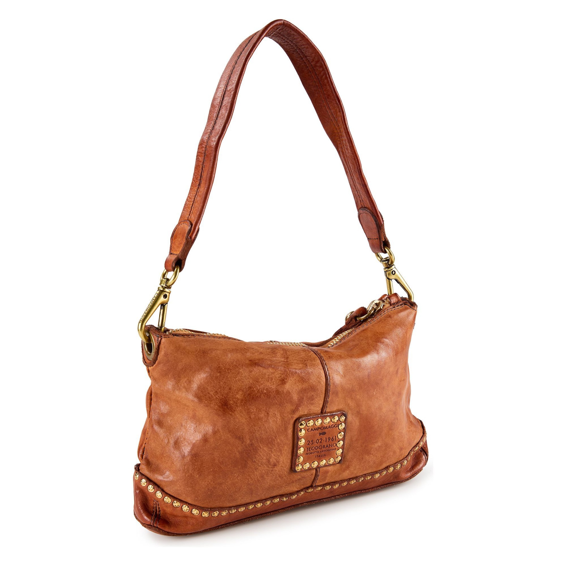 Campomaggi Shoulder Bag 'Pamela' in Brown