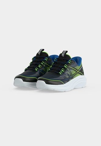 SKECHERS - Sapatilhas 'MICROSPEC VELOCITY - GRID-SHIFT' em preto