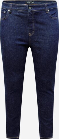 Lauren Ralph Lauren Plus Slimfit Jeans in Blau: predná strana