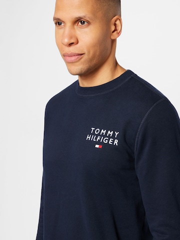 Tommy Hilfiger Underwear كنزة رياضية بلون أزرق
