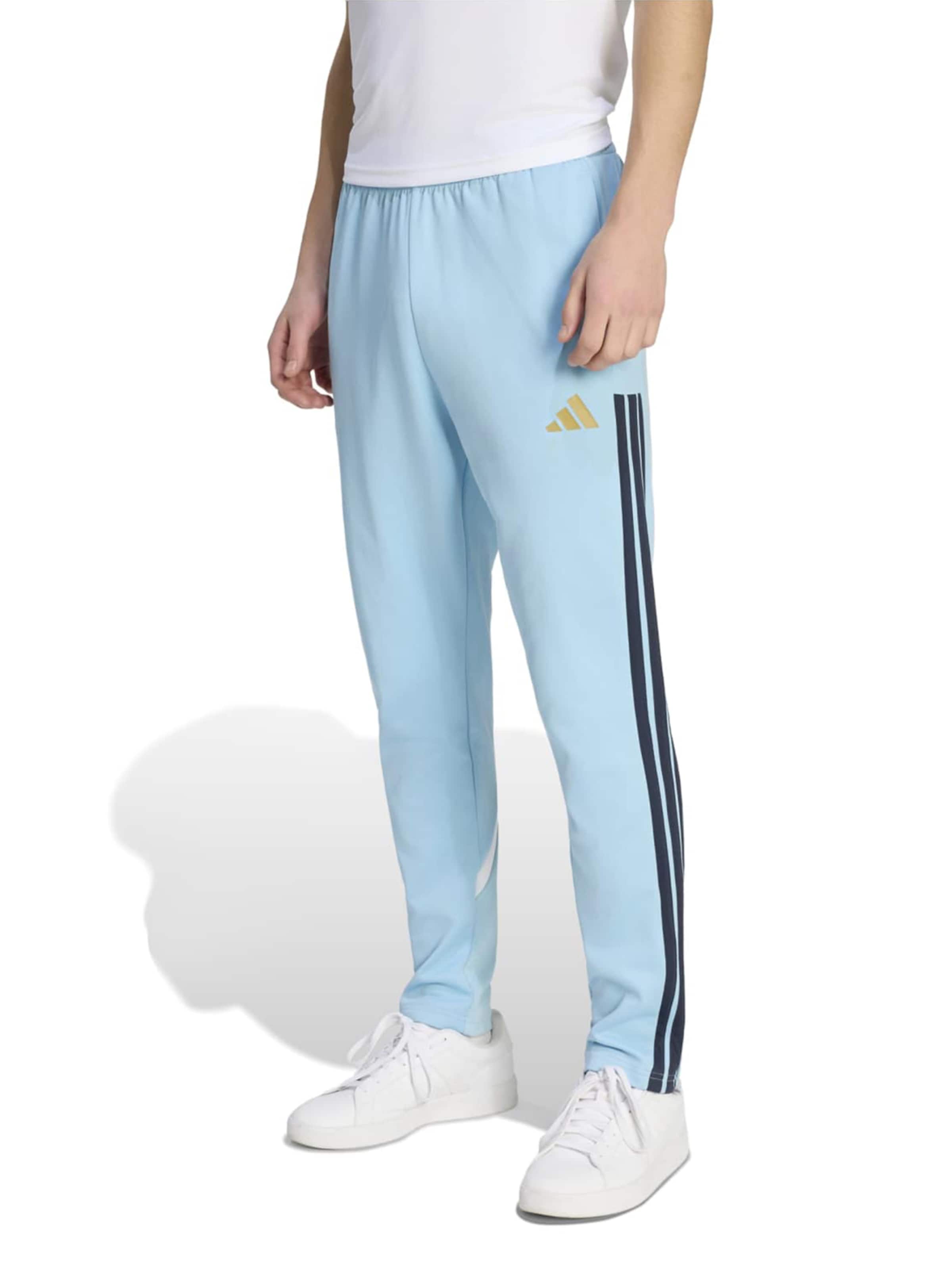Regular Pantalon de sport 'TIRO' ADIDAS SPORTSWEAR en bleu : devant