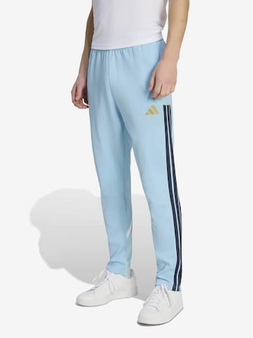 ADIDAS SPORTSWEARregular Sportske hlače 'TIRO' - plava boja: prednji dio