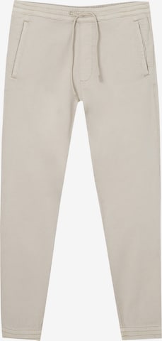 Effilé Pantalon Pull&Bear en gris : devant