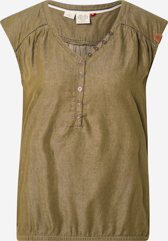 Ragwear - Blusa en verde: frente