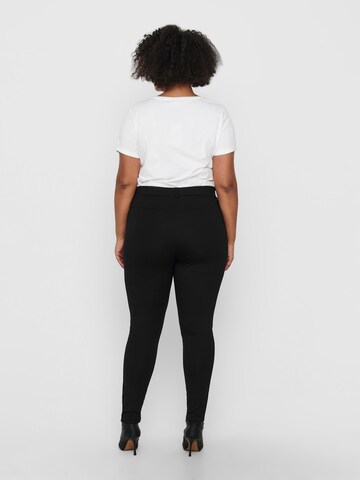 ONLY Carmakoma Skinny Trousers 'Tay' in Black