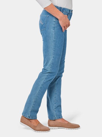 Goldner Slim fit Jeans 'Carla' in Blue