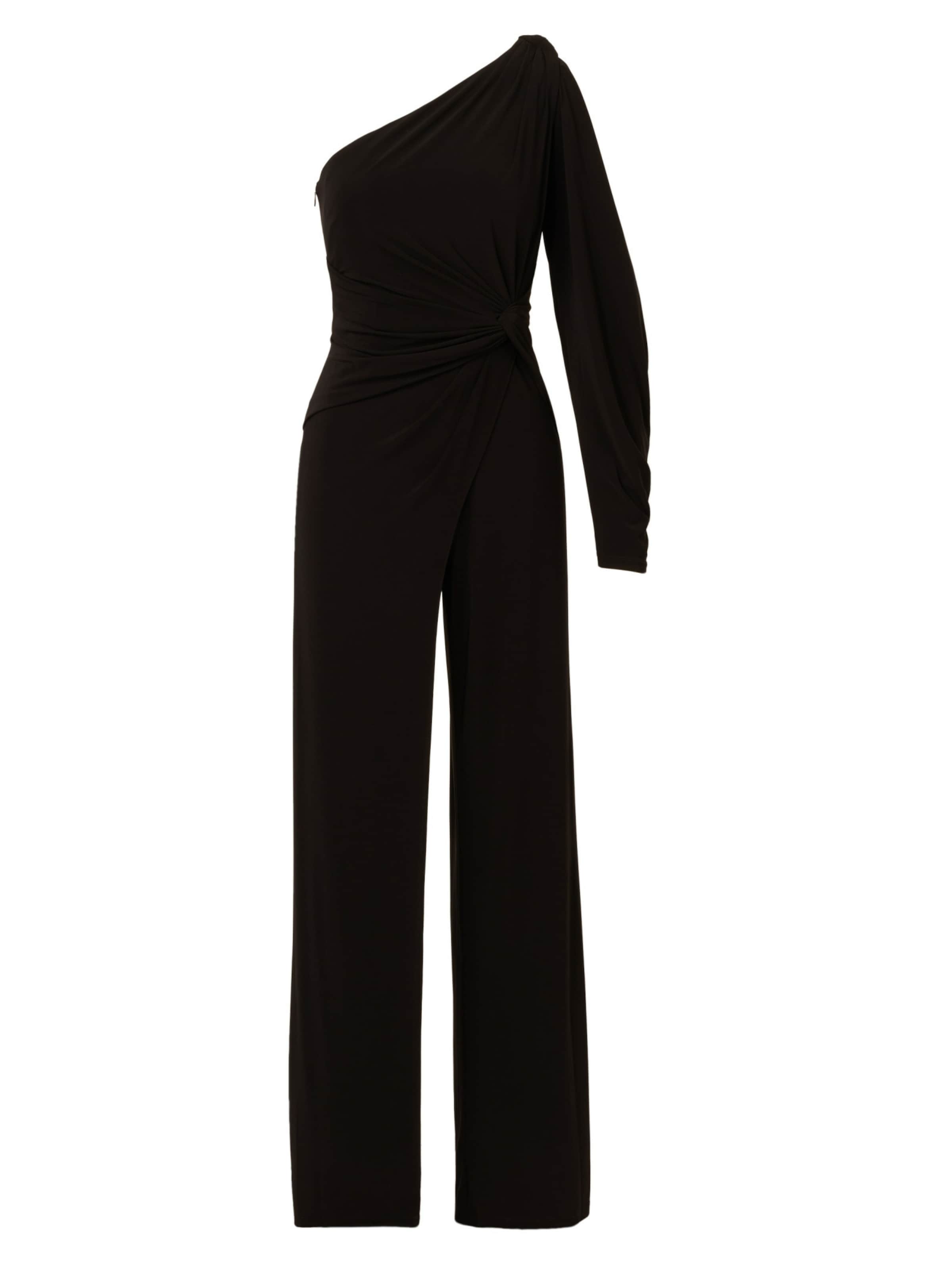 Adrianna Papell Jumpsuit in Schwarz: Vorderseite
