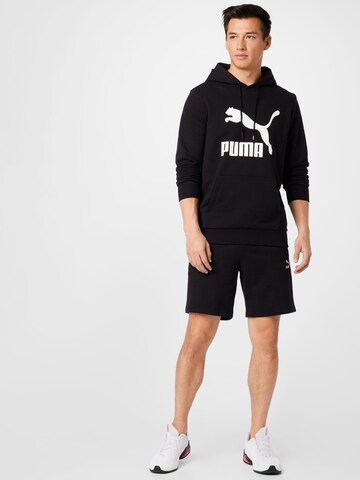 PUMA Sweatshirt 'Classics' in Zwart