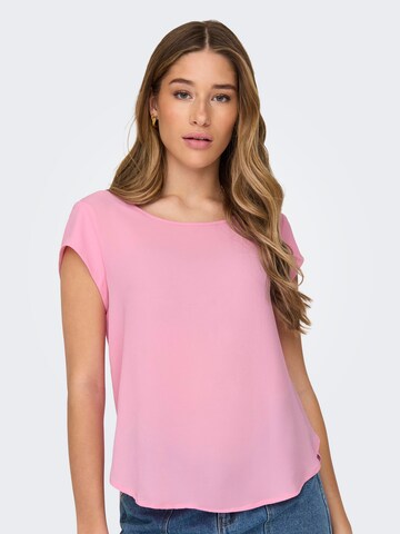 ONLY Blus 'Vic' i rosa: framsida