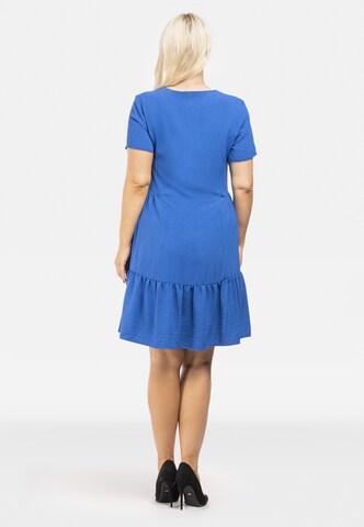 Karko Cocktail Dress 'AGNIESZKA' in Blue