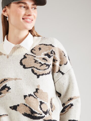 VERO MODA Pulóver 'VMESTRID' - bézs