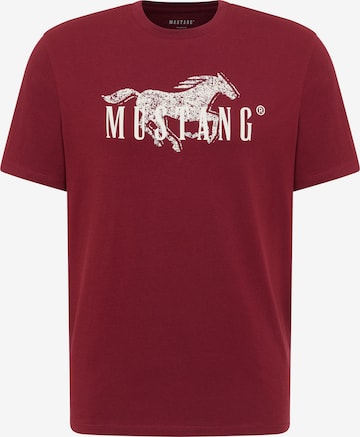 MUSTANG Shirt 'Style Austin' in Rot: Vorderseite
