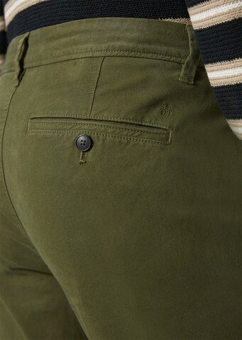 Marc O'Polo Regular Chino trousers 'Stig' in Green