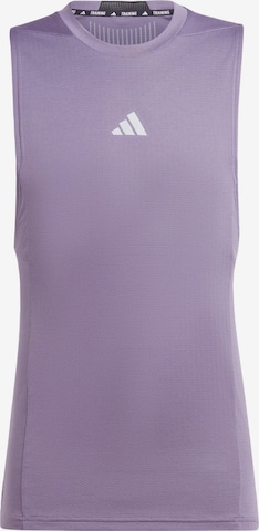 ADIDAS PERFORMANCE Performance Shirt 'Designed for Training' in Purple: front