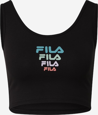 FILA Sporttop 'Eliza' in hellblau / mint / flieder / pastellrot / schwarz, Produktansicht