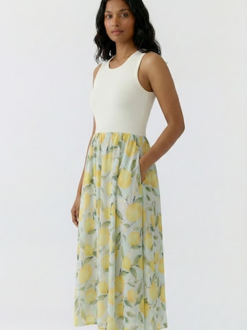 OUI Midikleid in Gelb