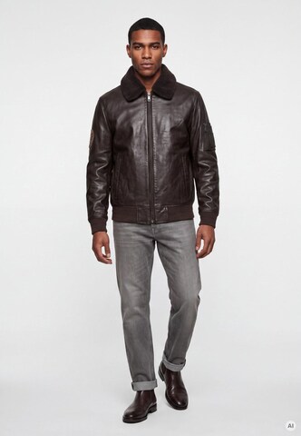 MILESTONE Between-season jacket 'Tom' in Black: front