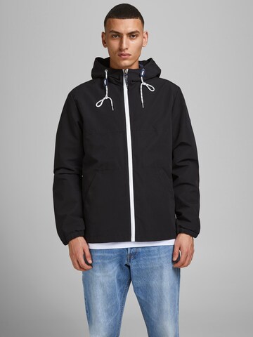 JACK & JONES Between-Season Jacket 'Luke' in Black: front