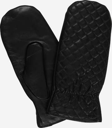 OBJECT Μονοκόμματα γάντια 'Cammi' σε μαύρο: μπροστά
