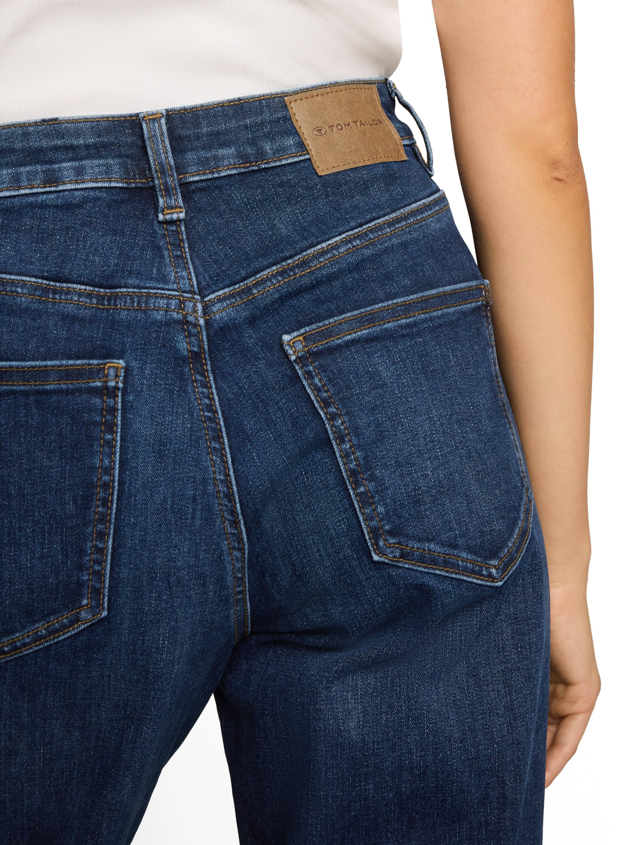 Wide leg Jeans 'MADINA' de la TOM TAILOR pe albastru