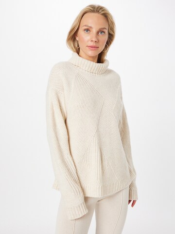 Herrlicher Pullover 'Caralia' in Beige: predná strana