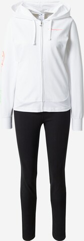 Champion Authentic Athletic Apparel Joggingpak in Zwart: voorkant