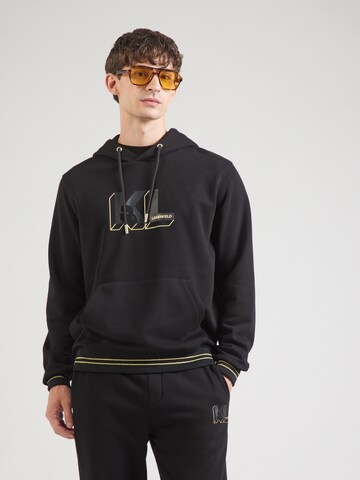 Karl Lagerfeld Tréning póló - fekete: elől