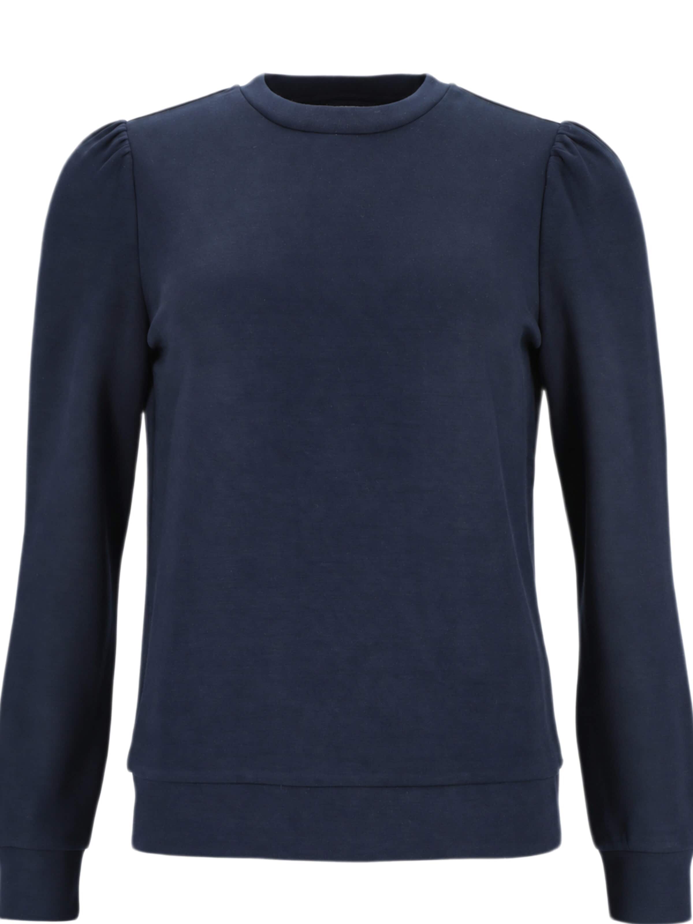 Seaside Sweatshirt 'Lounge' in Blue: front