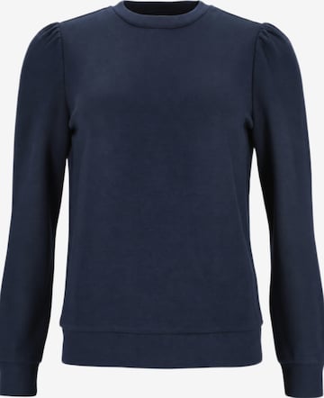 Seaside Sweatshirt 'Lounge' in Blue: front