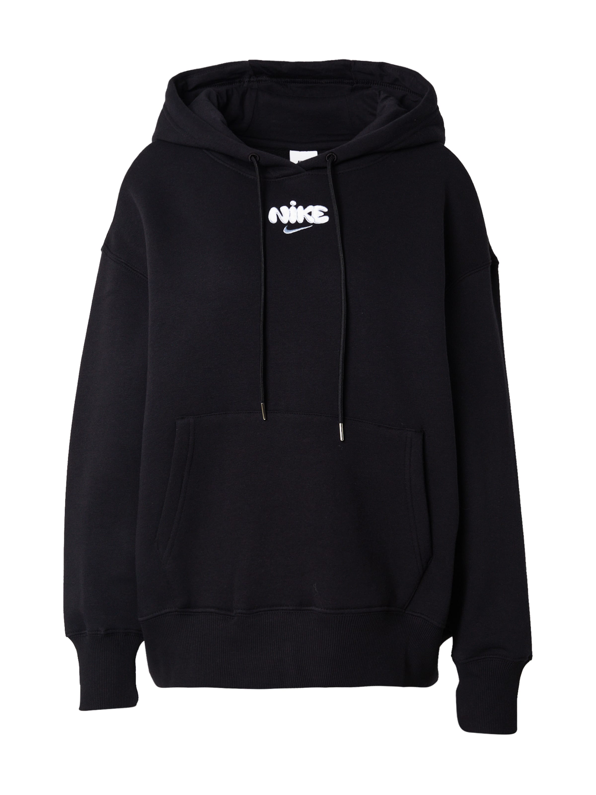 Nike Sportswear Majica 'PHNX FLC' | črna barva: sprednja stran