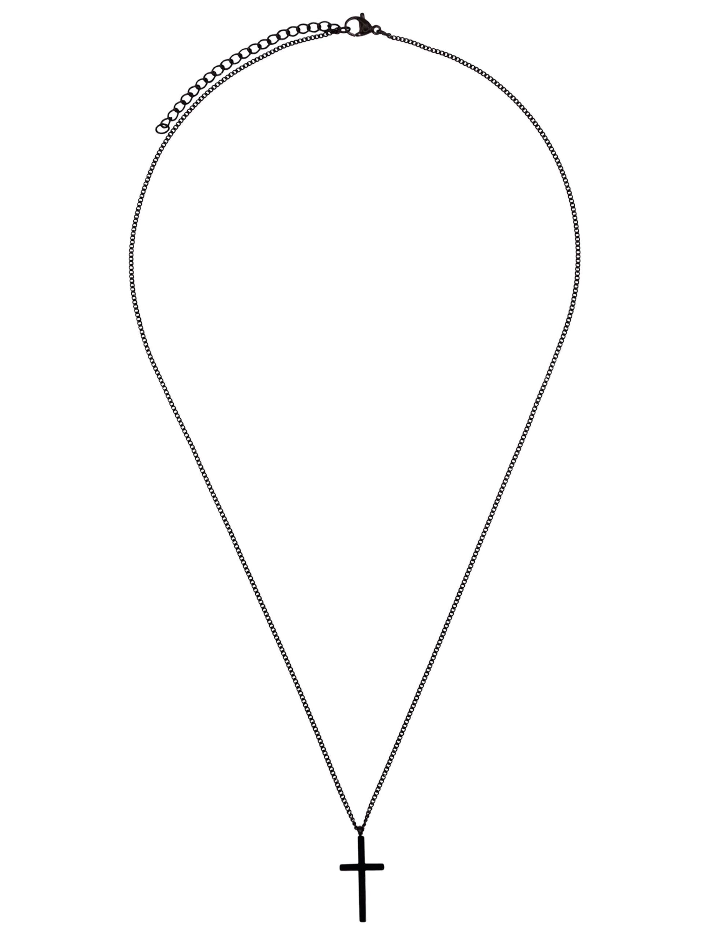 Heideman Necklace 'Steven' in Black: front