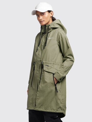 khujo Between-Seasons Parka 'Nanda' in Green