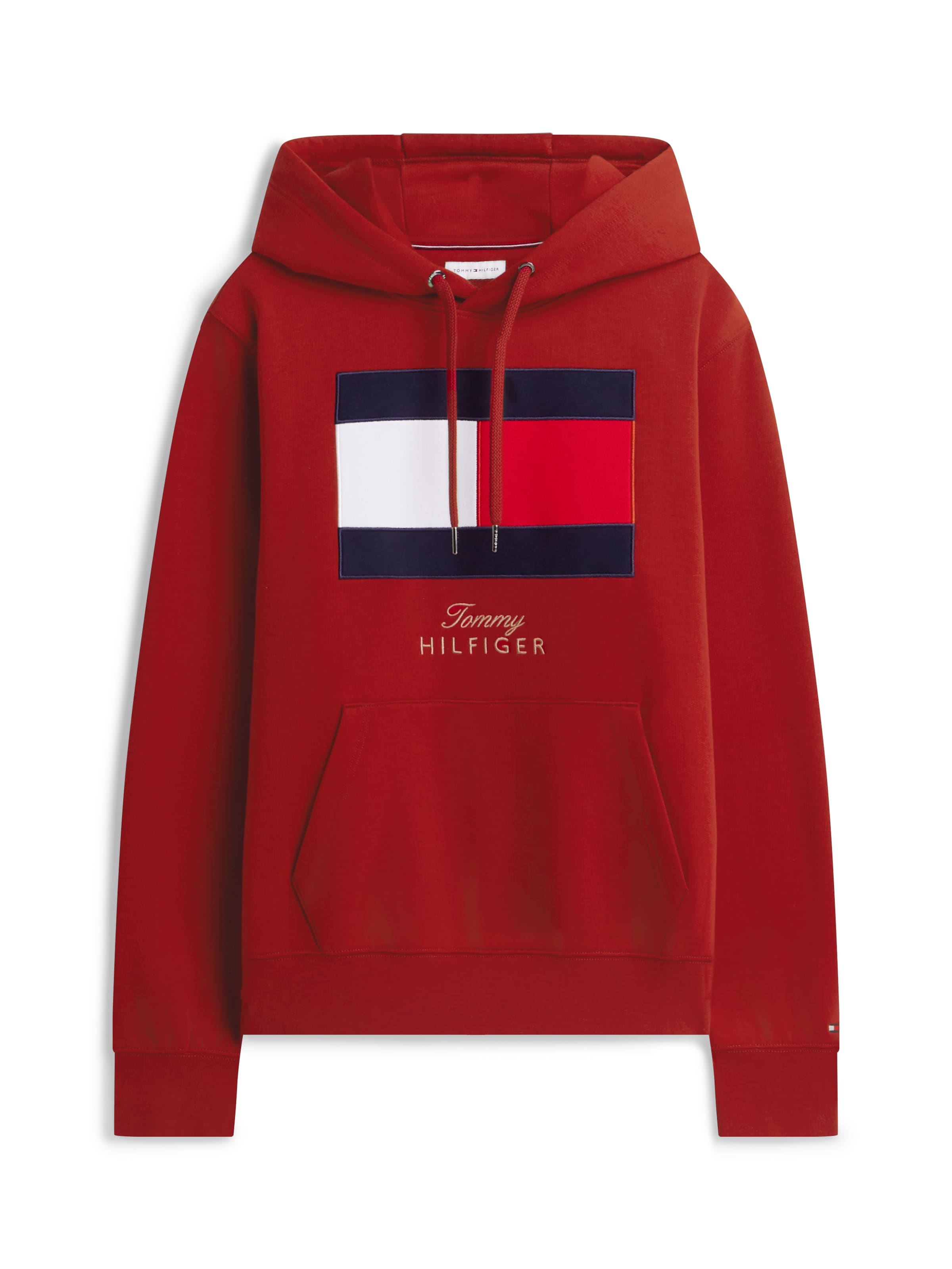 Felpa di TOMMY HILFIGER in rosso: frontale