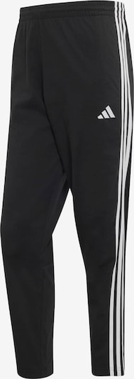XL/įprastas ilgis dydžio Sportinės kelnės iš ADIDAS SPORTSWEAR, spalva – juoda / balta, Prekių apžvalga