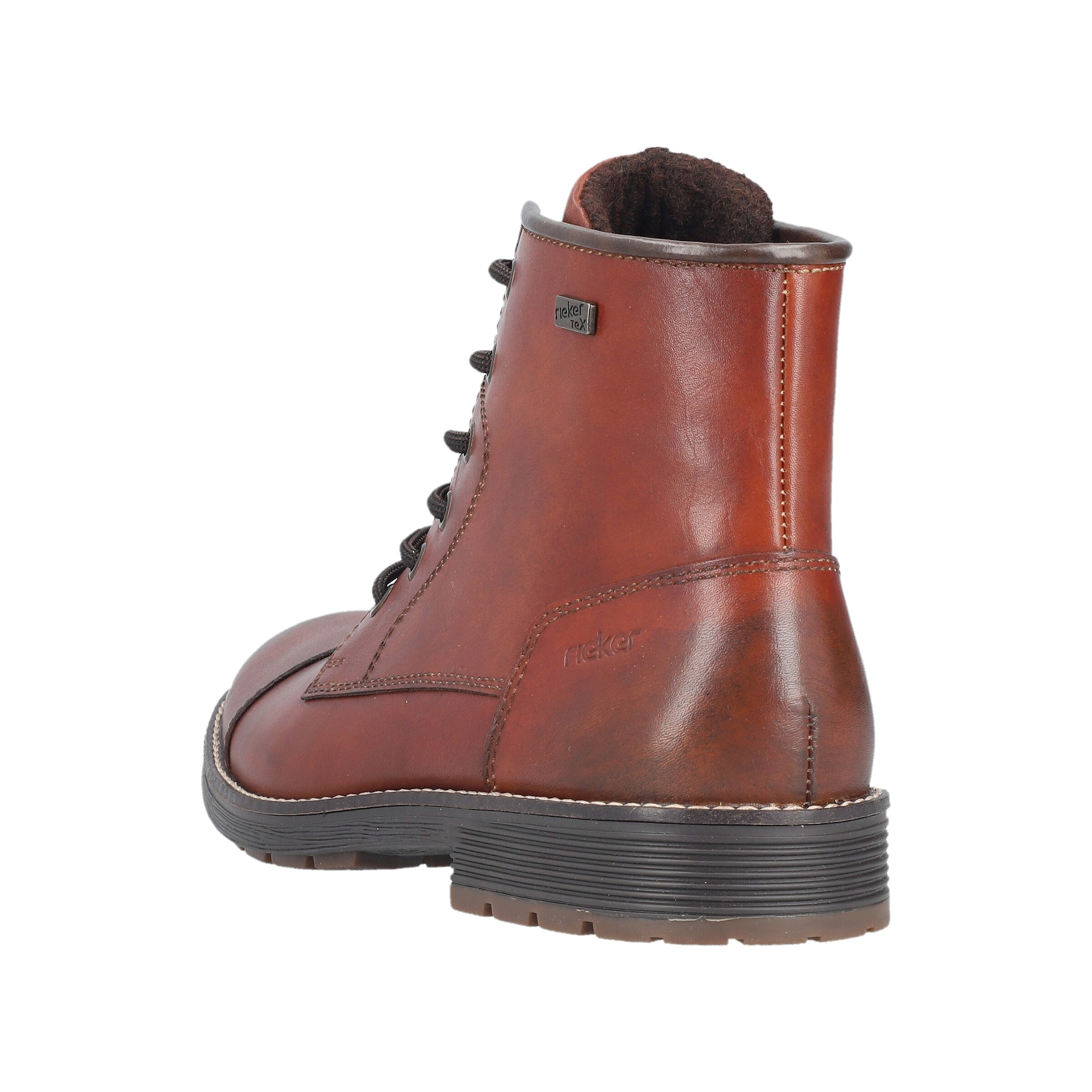 Rieker Lace-Up Boots in Brown
