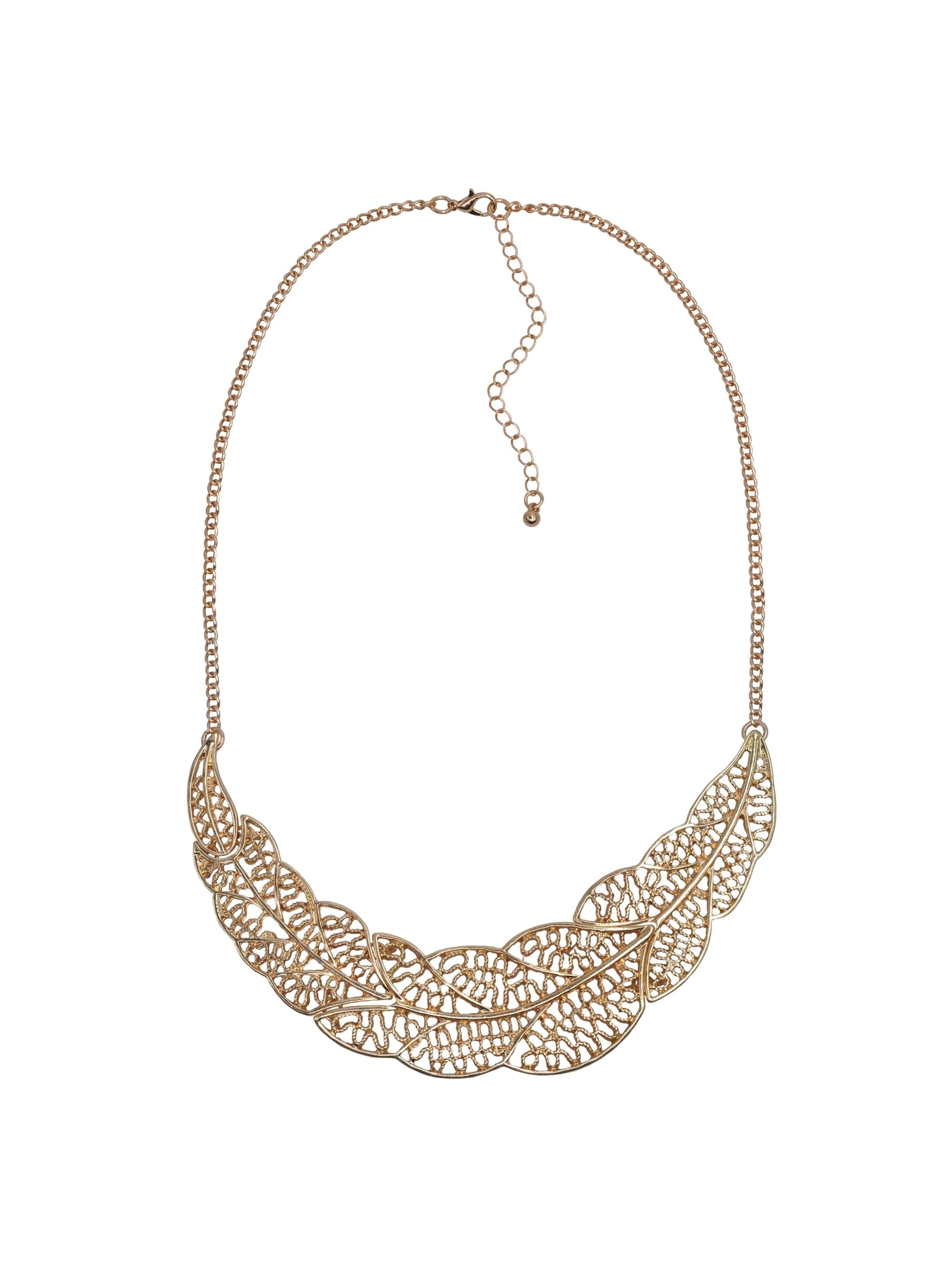 Chaîne 'Collier' Steuer en jaune : devant