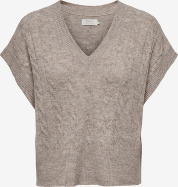 ONLY Sweater 'MELODY' in Beige: front