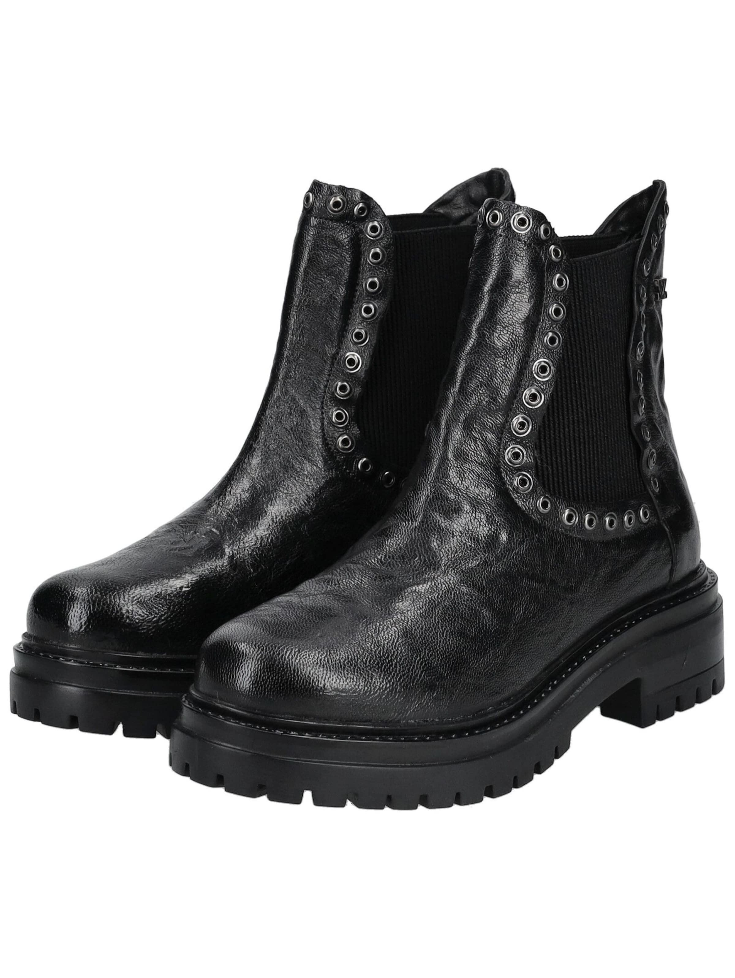 LAZAMANI Chelsea Boots in Schwarz