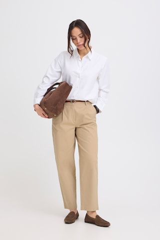 b.young Regular Broek in Beige