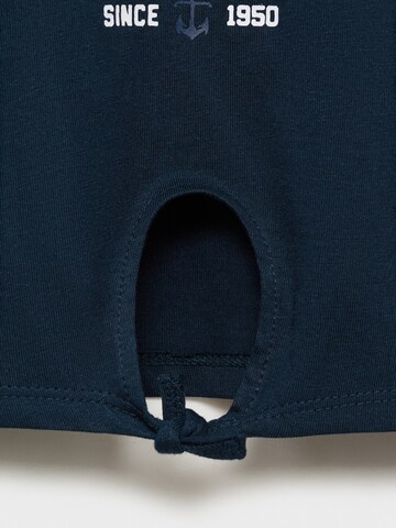 MANGO KIDS T-shirt 'SYPEANUT' i blå