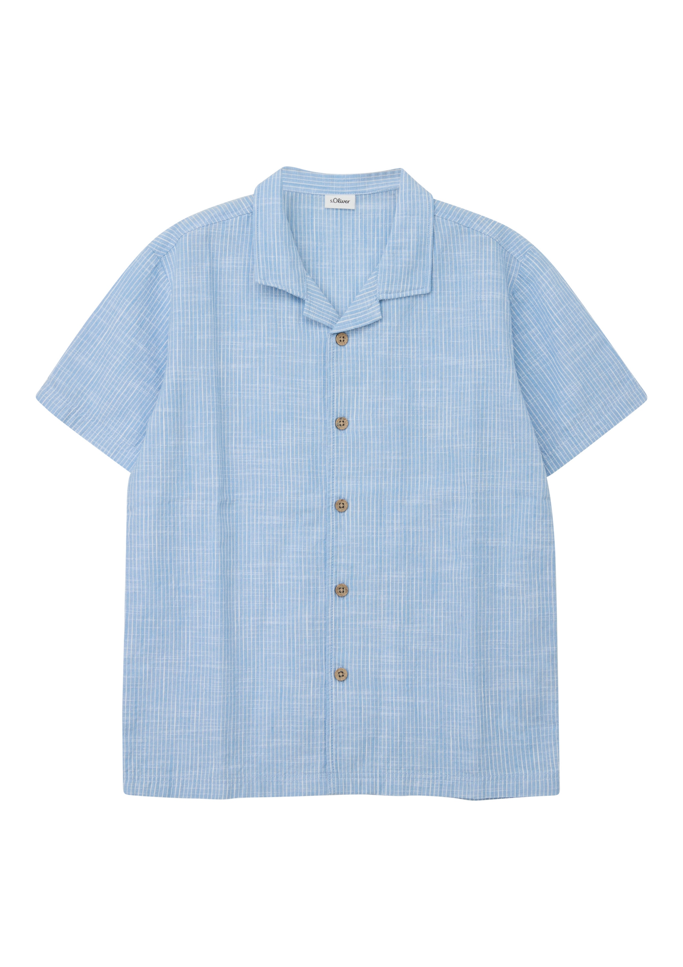 Coupe regular Chemise s.Oliver en bleu : devant