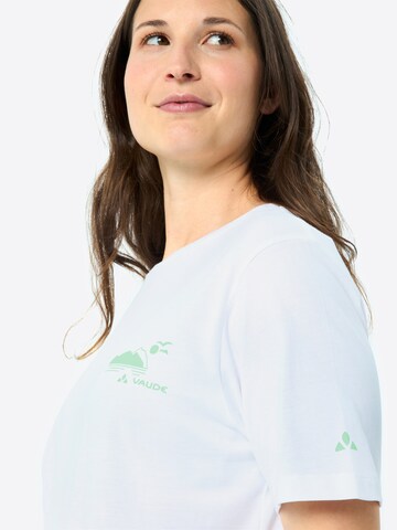 VAUDE Sportshirt 'Spirit II' in Weiß